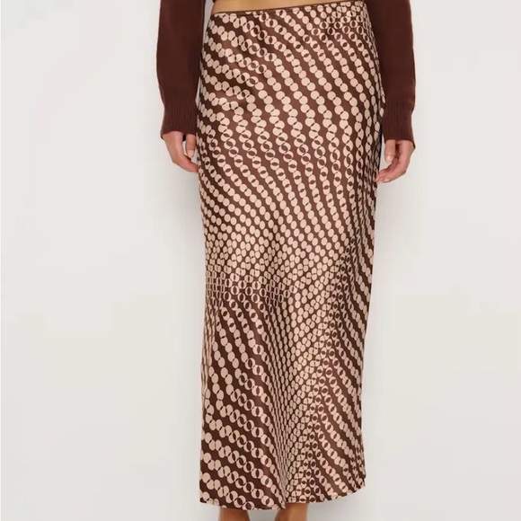 Reformation Dresses & Skirts - Reformation layla silk skirt size 2 NWT